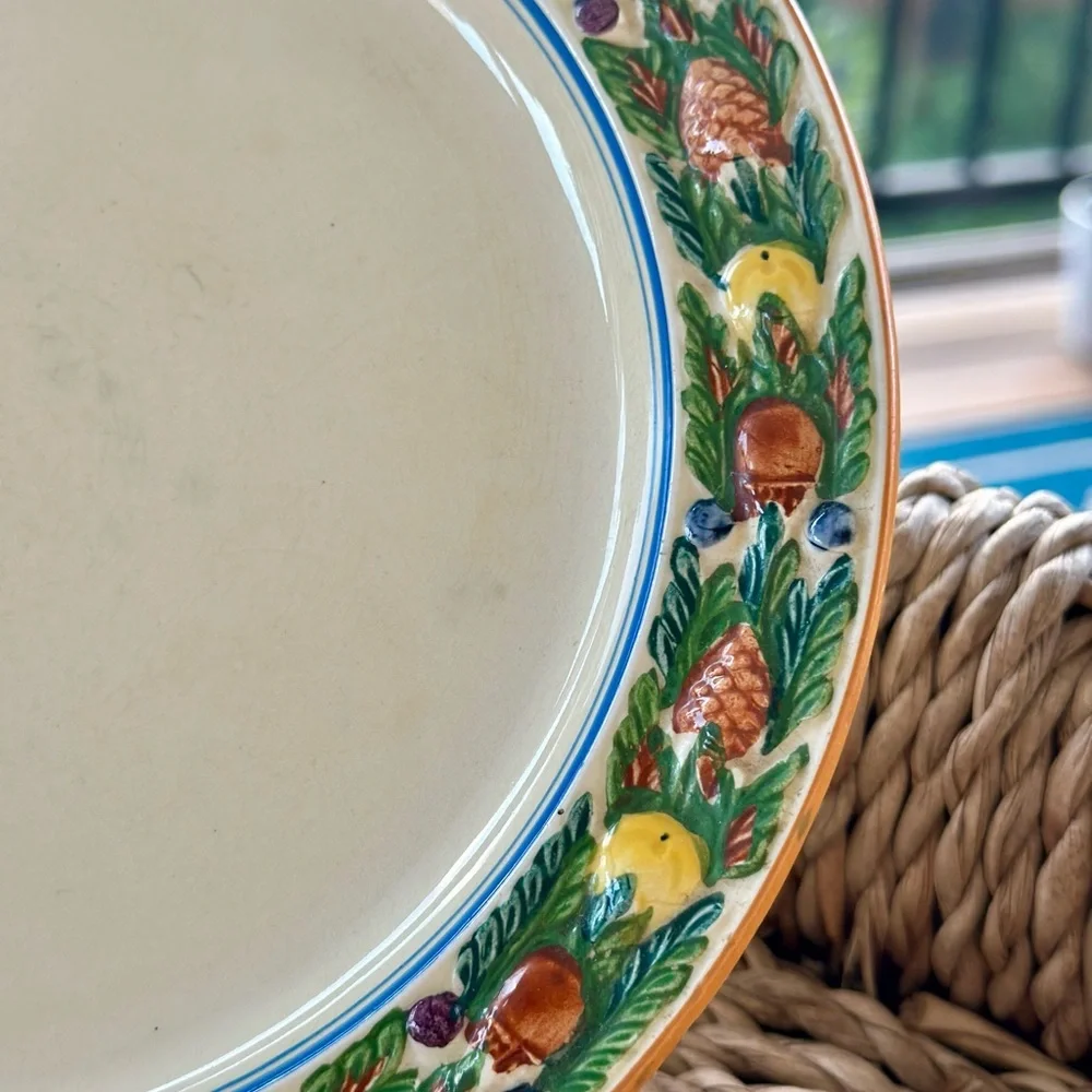 Titan Ware ~ Della Robia Lunch Plate
